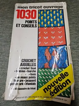 2 revues tricot crochet année 70