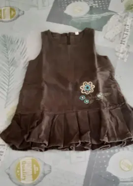 Robe en velours 6 mois