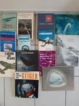 Vieux livres sur l'aviation