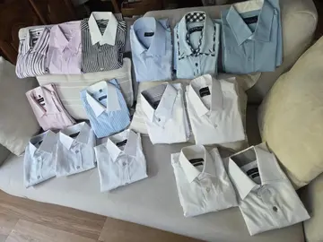 lot de chemises dont 3 MC pour homme taille 39-40