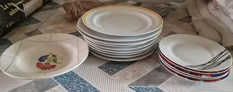 Lot assiettes