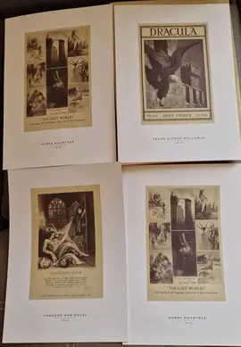 Lot d'affiches murales