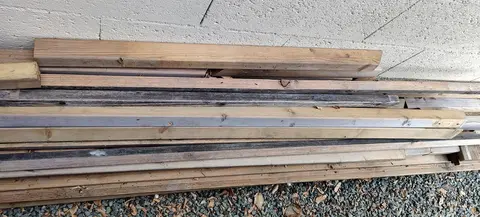 Chutes / planches bois classe 4