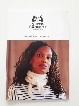 patron tricot foulard