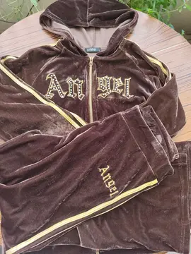 Jogging Velours Marron L