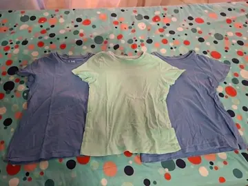 3 tee shirts 8 ans coton