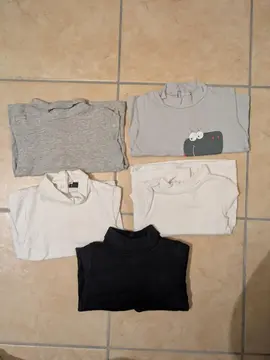 Lot de cols roulés 18 mois
