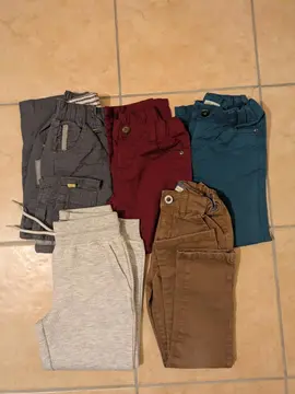 pantalons garçon 5 ans