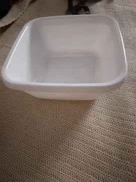 cuvette carrée neuve 34x34