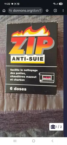 Anti suie 6 sachets