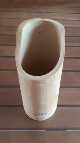 pot à ustensiles en bambou