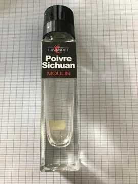 Moulin à poivre en verre épais