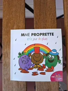 Livre Mme PROPRETTE et le jour de pluie