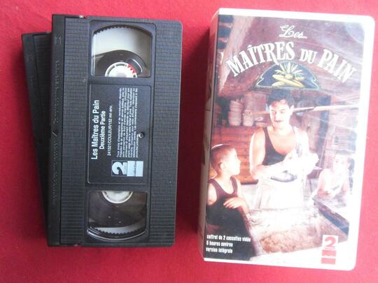 Coffret cassettes VHS "les Maitres du Pain"