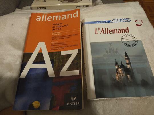2 livres sur l allemand