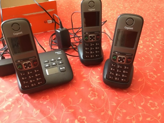 Téléphone fixe Gigaset A605A avec répondeur