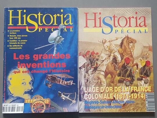 Lot deux revues Historia.