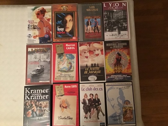 Lot cassettes VHS