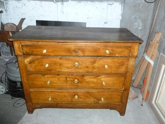 COMMODE, LUSTRE, table basse