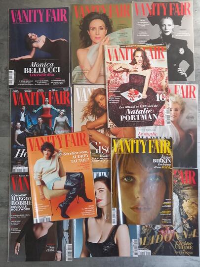 Plusieurs magazines Vanity Fair