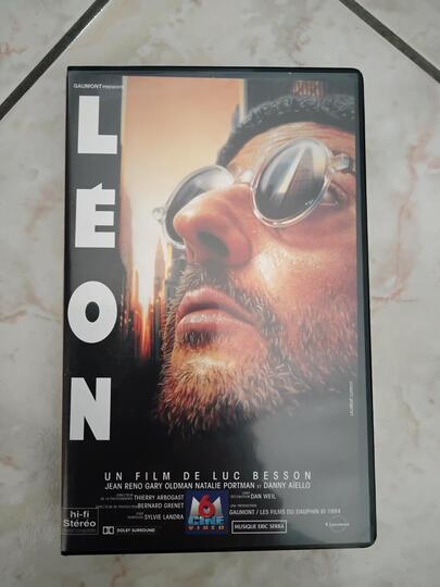 cassette vidéo film Léon