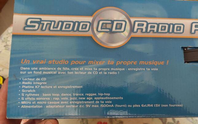 Studio CD Radio FM Star academy