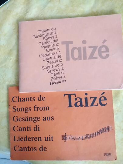 carnets chants Taizé