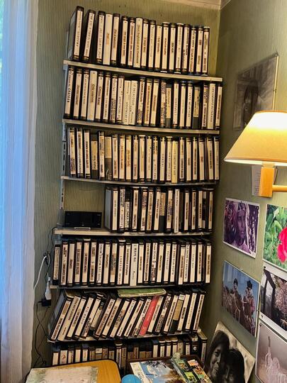 cassettes VHS enregistrées
