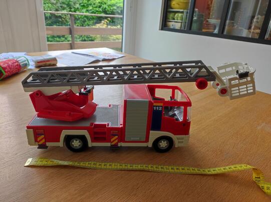 camion pompier playmobil